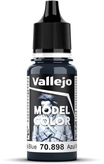 Zdjęcie główne produktu Vallejo 70898 Dark Sea Blue Model Color Farba