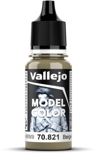 Vallejo 70821 German Beige WWII Model Color Paint