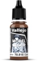 Zdjęcie główne produktu Vallejo 70818 Red Leather Model Color Farba