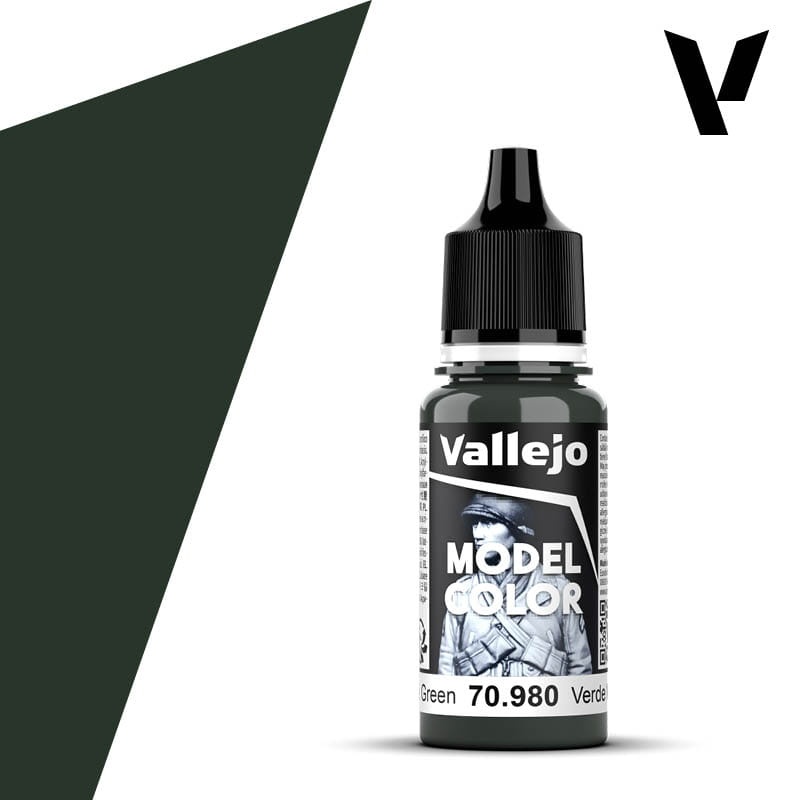 Zdjęcie dodatkowe produktu Vallejo 70980 Black Green Model Color Farba