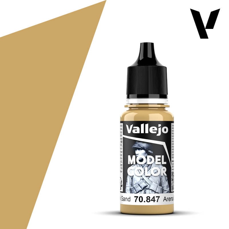 Zdjęcie dodatkowe produktu Vallejo 70847 Dark Sand Model Color Farba