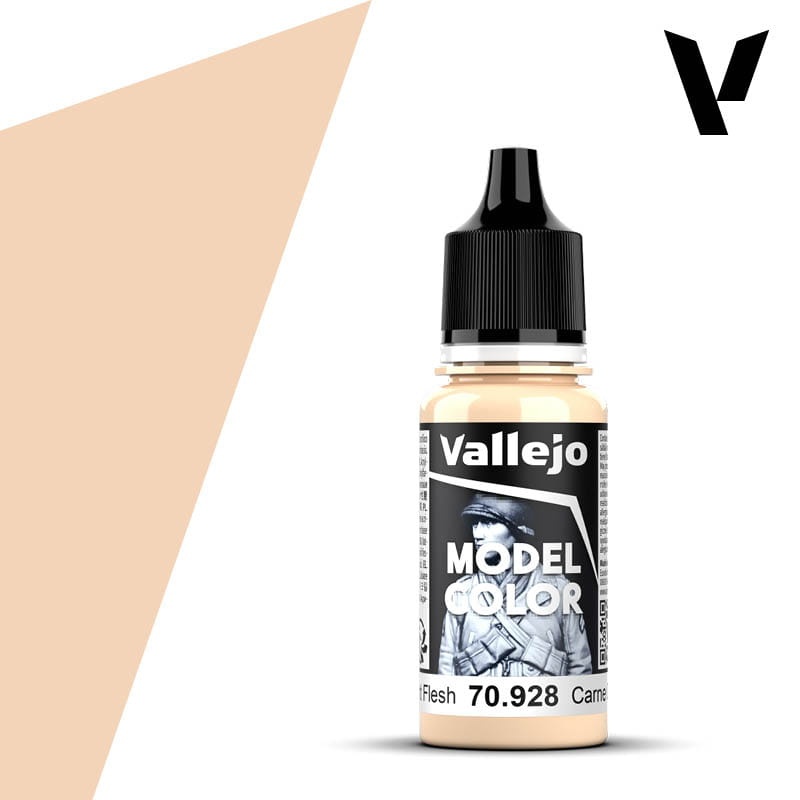Zdjęcie dodatkowe produktu Vallejo 70928 Light Flesh Model Color Farba