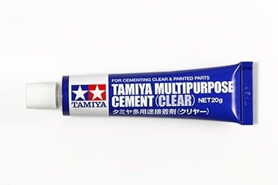 Zdjęcie główne produktu Klej bezbarwny do plastiku 20g Tamiya 87188 Clear