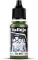 Zdjęcie główne produktu Vallejo 70967 Olive Green Model Color Farba