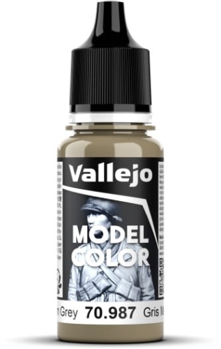 Vallejo 70987 Medium Grey Model Color Paint