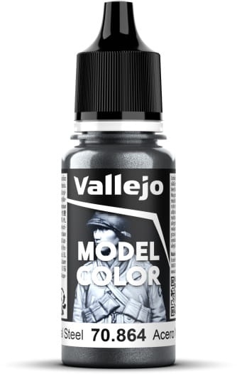 Zdjęcie główne produktu Vallejo 70864 Natural Steel Model Color Farba