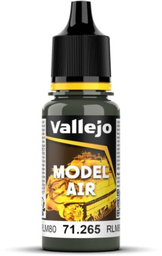 Vallejo 71265 Olive Green RLM80 Model Air Paint