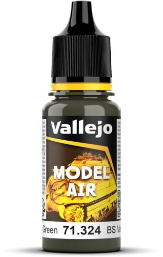 Zdjęcie główne produktu Vallejo 71324 BS Dark Green Model Air Farba