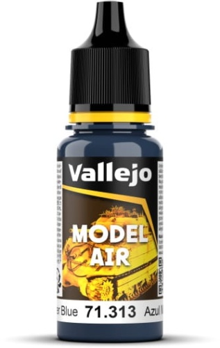 Vallejo 71313 Dark Mediterranean Blue Model Air Paint