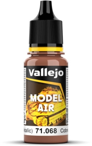 Vallejo 71068 Copper (Metallic) Model Air Paint