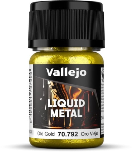 Vallejo 70792 Old Gold Liquid Gold Paint 35ml
