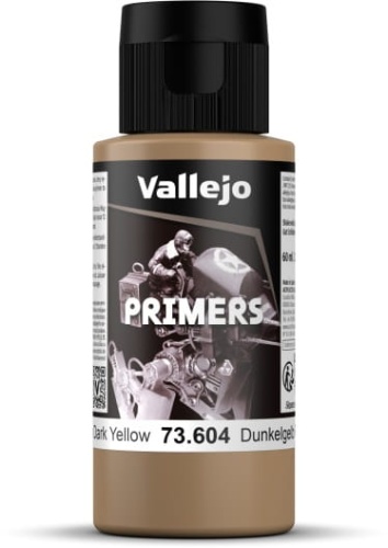 Vallejo 73604 German Dark Yellow Surface Primer Paint 60ml