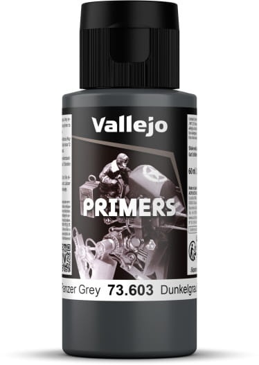 Zdjęcie główne produktu Vallejo 73603 German Panzer Grey Primer Szary Podkład 60ml