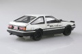 Zdjęcie dodatkowe produktu Toyota AE86 Trueno Battle-spec Initial D Takumi Fujiwara 1:24 Aoshima 059616