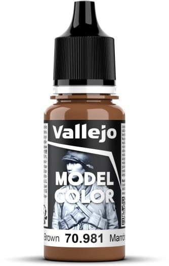 Zdjęcie główne produktu Vallejo 70981 Orange Brown Model Color Farba