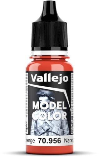 Vallejo 70956 Clear Orange Model Color Paint