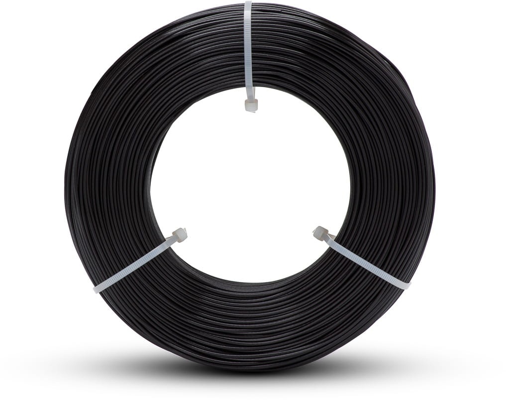 Zdjęcie dodatkowe produktu Filament Fiberlogy Refill Easy PLA Black 1,75 mm 0,85kg