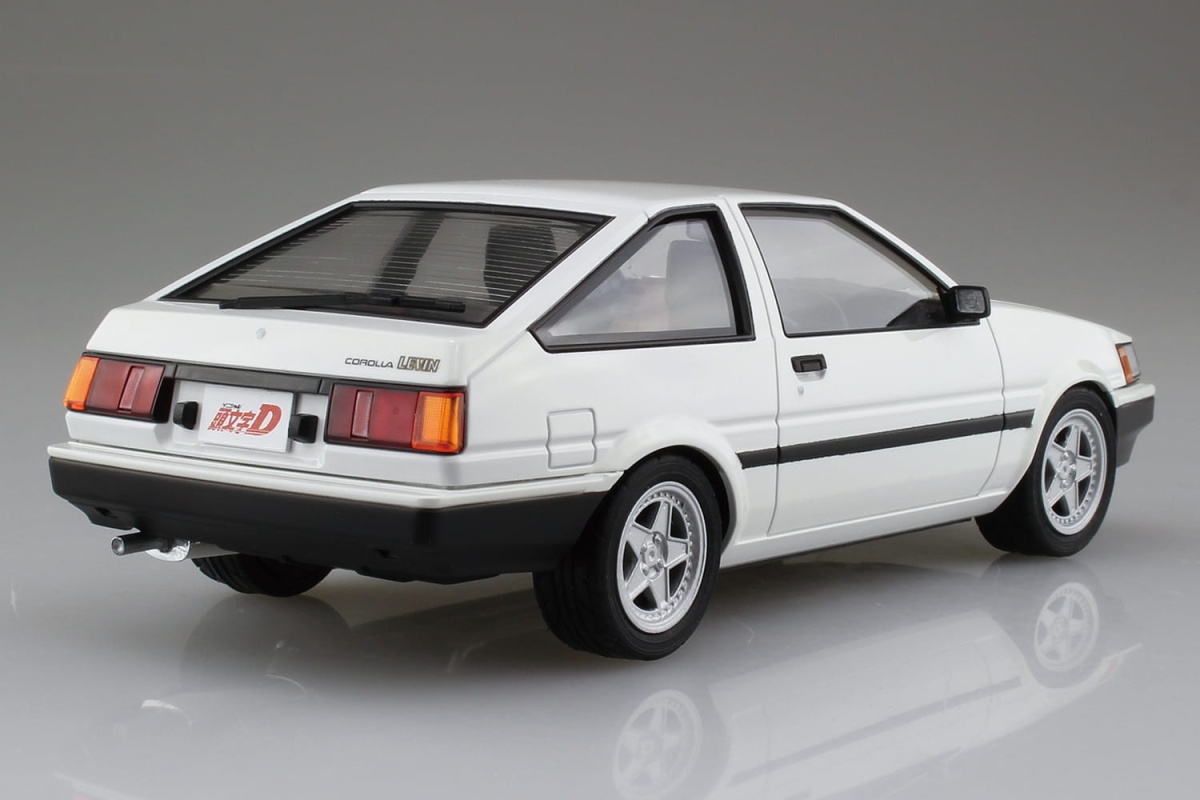 Zdjęcie dodatkowe produktu Toyota AE85 Levin Initial D Itsuki Takeuchi Aoshima 059630