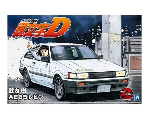 Toyota AE85 Levin Initial D Itsuki Takeuchi Aoshima 059630
