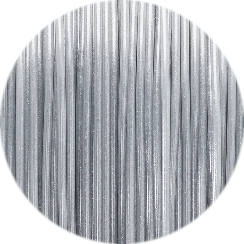 Zdjęcie dodatkowe produktu Filament Fiberlogy Easy PET-G Silver 1,75 mm 0,85kg