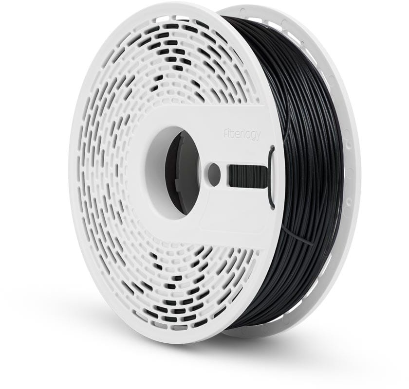 Zdjęcie główne produktu Filament Fiberlogy Matte PET-G Black 1,75 mm 0,85 kg
