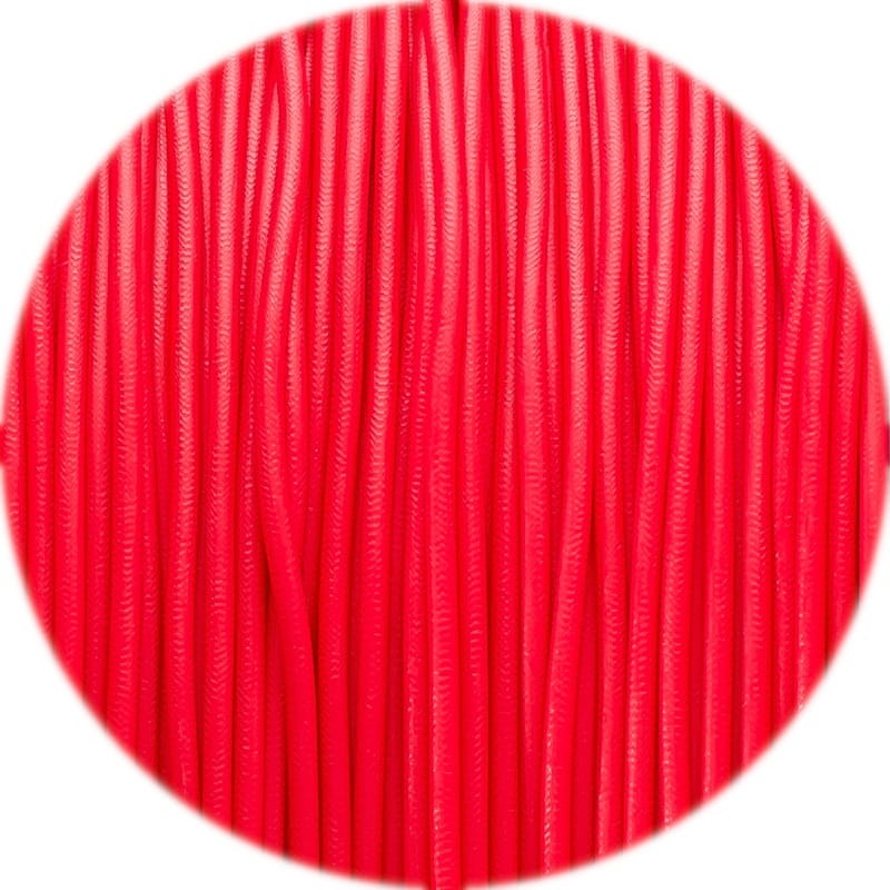 Zdjęcie dodatkowe produktu Filament Fiberlogy FiberFlex 40D Red 1,75 mm 0,85kg