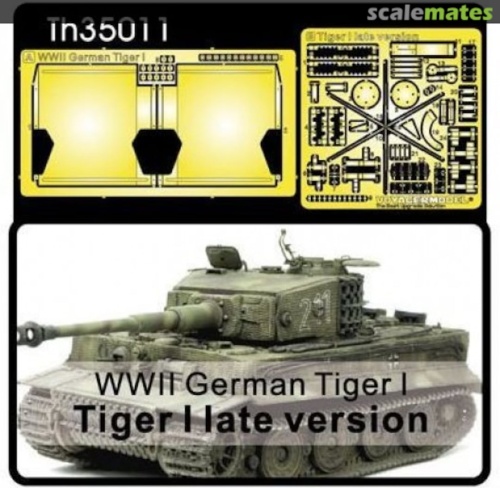Addons to Tiger I late Version 1:35 AFV Club TH35011
