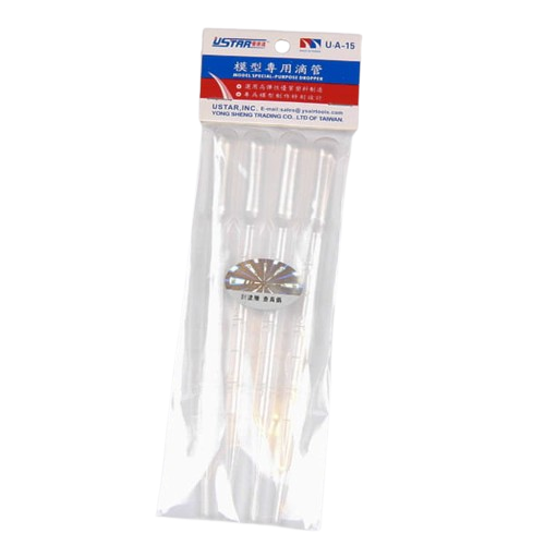 Dropper pipettes (4pcs) Dropper 4 in 1 - 15 cm U-Star 90015