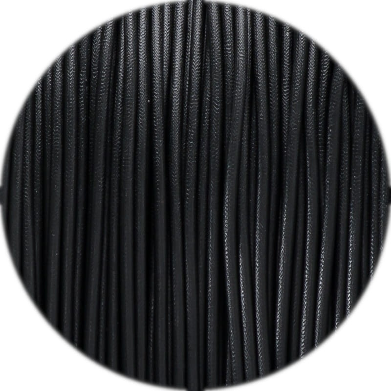 Zdjęcie dodatkowe produktu Filament Fiberlogy FiberFlex 30D Black 1,75 mm 0,85kg