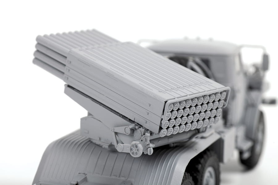 Zdjęcie dodatkowe produktu Multiple Rocket Launch System BM-21 1:72 Zvezda 5051