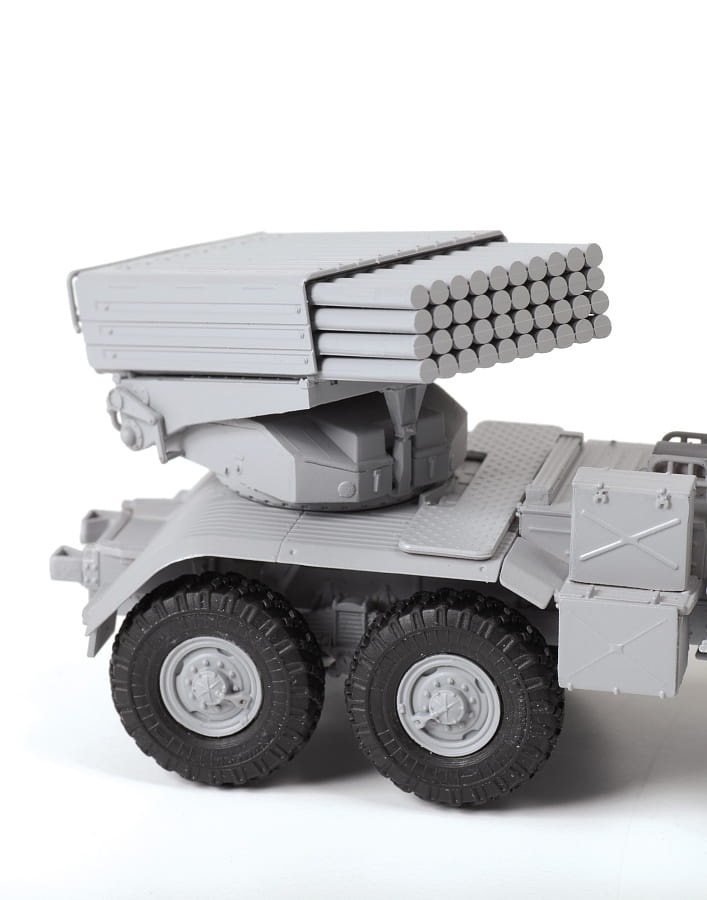 Zdjęcie dodatkowe produktu Multiple Rocket Launch System BM-21 1:72 Zvezda 5051