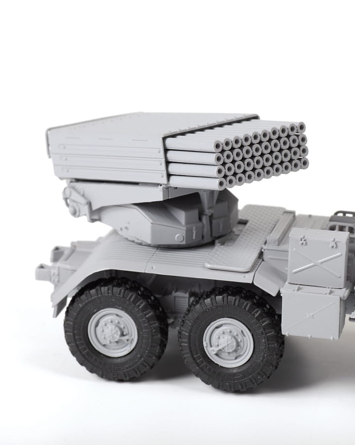 Zdjęcie dodatkowe produktu Multiple Rocket Launch System BM-21 1:72 Zvezda 5051