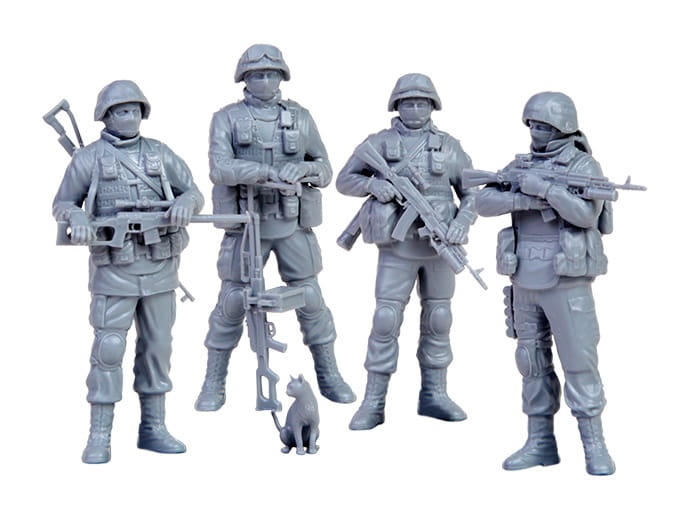 Zdjęcie dodatkowe produktu Modern Russian Infantry "Polite People" 1:72 Zvezda 3665