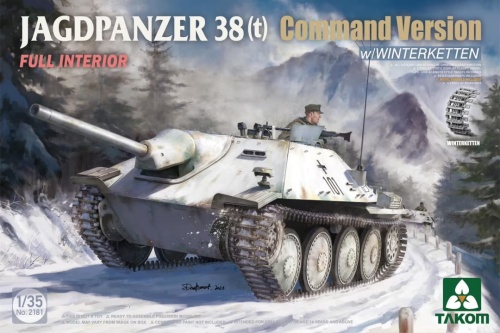Jagdpanzer 38(t) Command Version 1:35 Takom 2181
