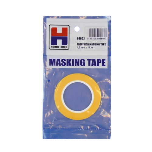 Precision masking tape 1.5mm x 18m Hobby 2000 80002