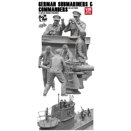 German Submariners and Commanders 1:35 Border Model BR002
