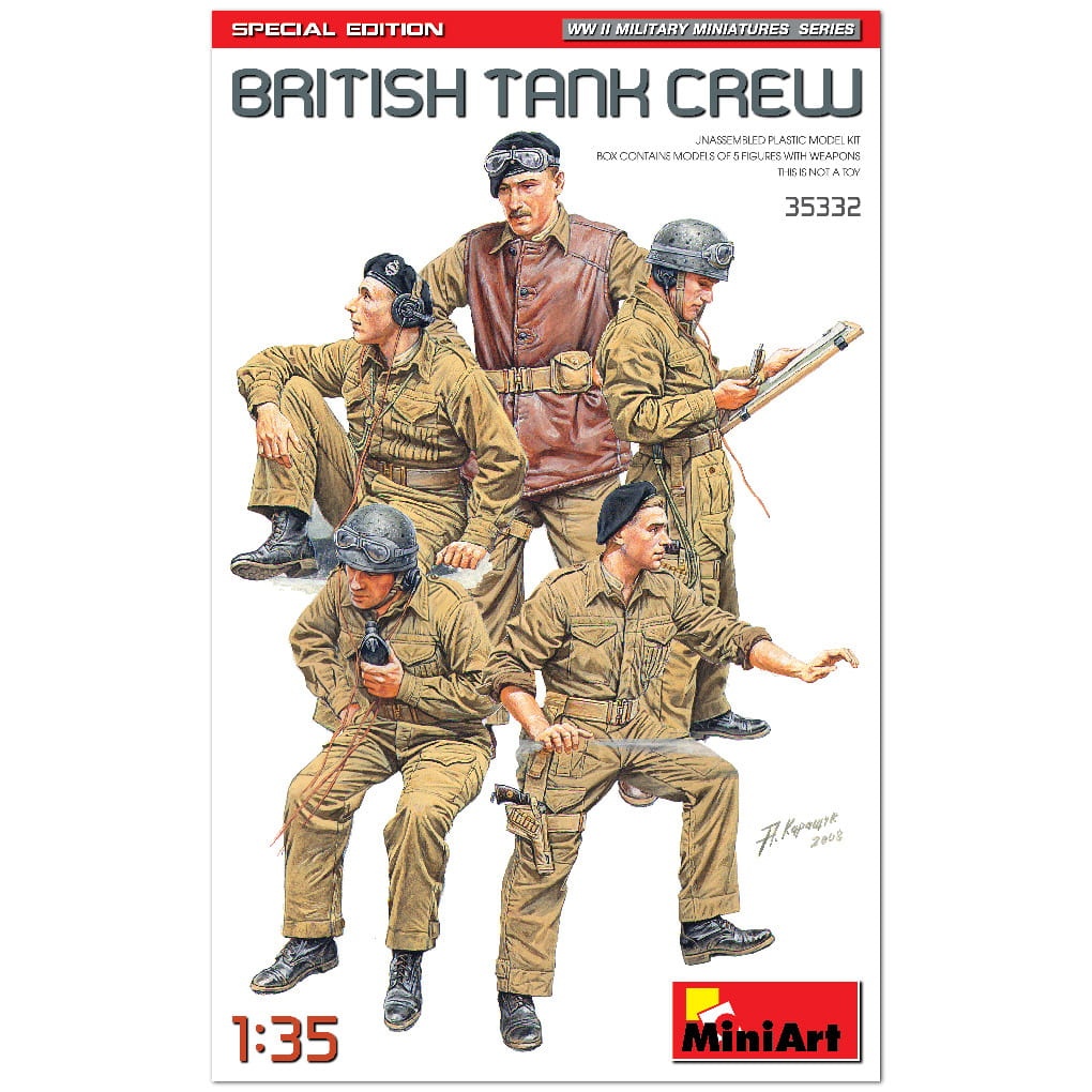 Zdjęcie główne produktu British Tank Crew. Special Edition 1:35 MiniArt 35332