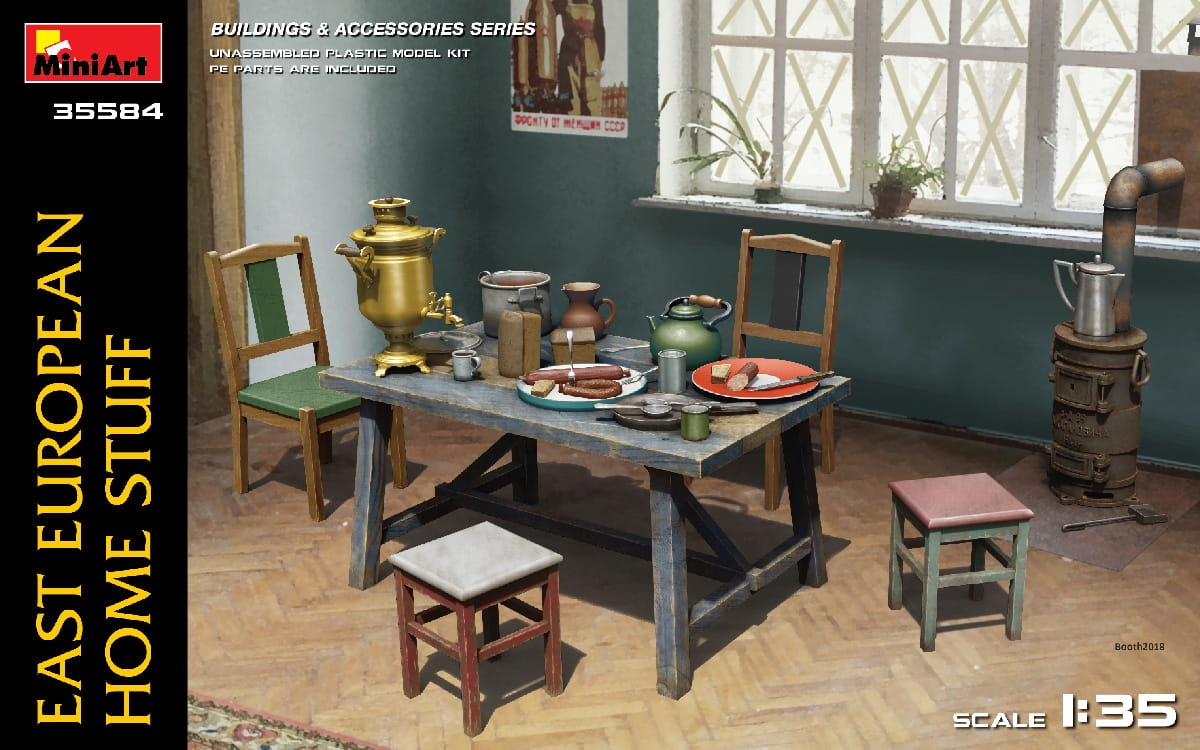 Zdjęcie główne produktu East European Home Stuff 1:35 MiniArt 35584
