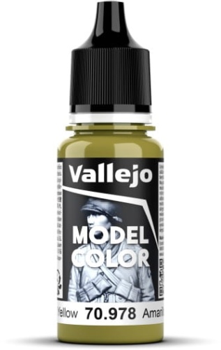 Vallejo 70978 Dark Yellow Model Color Paint