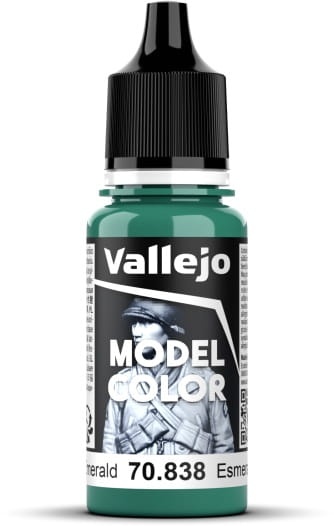 Zdjęcie główne produktu Vallejo 70838 Emerald Model Color Farba