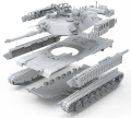 Zdjęcie dodatkowe produktu U.S. Main Battle Tank M1A2 SEP ABRAMS TUSK II 1:72 Meng 72003