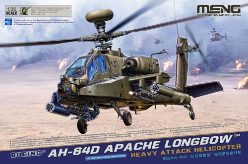Boeing AH-64D Apache Longbow 1:35 Meng QS004