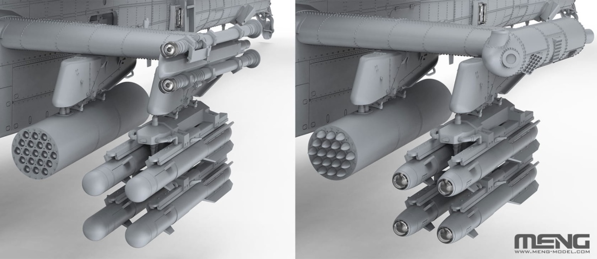 Zdjęcie dodatkowe produktu Boeing AH-64D Apache Longbow 1:35 Meng QS004