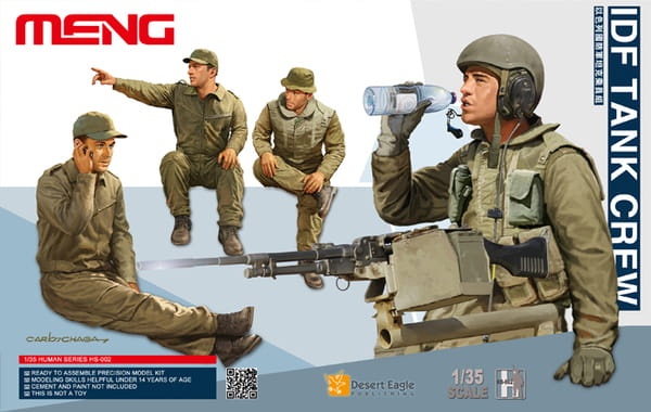Zdjęcie główne produktu IDF Tank Crew 1:35 Meng HS002