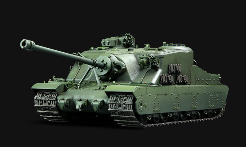 Zdjęcie dodatkowe produktu British Heavy Assault Tank A39 Tortoise 1:35 Meng TS002