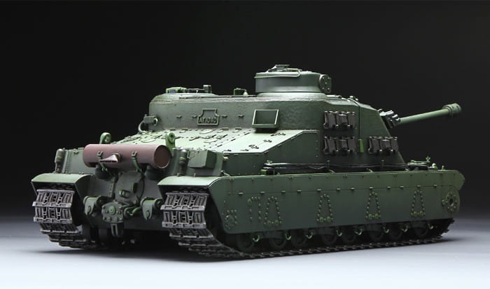 Zdjęcie dodatkowe produktu British Heavy Assault Tank A39 Tortoise 1:35 Meng TS002