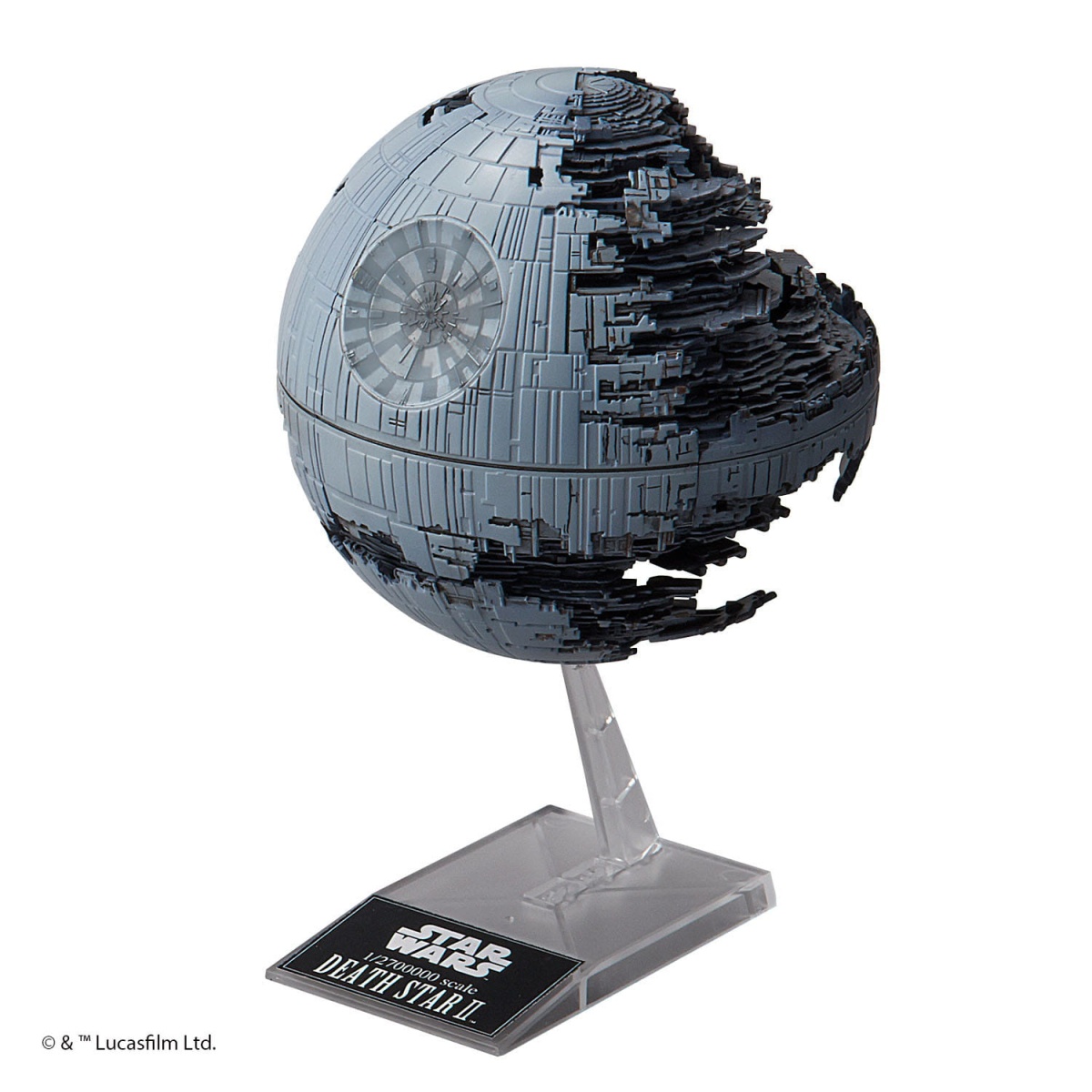 Zdjęcie dodatkowe produktu Death Star II and Imperial Star Destroyer 1:14500 Revell 01207 Bandai