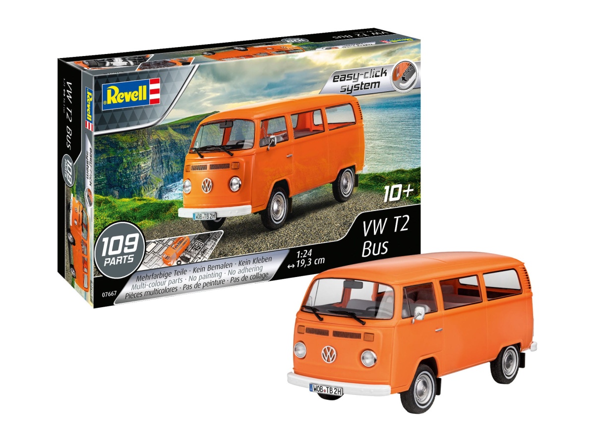 Zdjęcie główne produktu VW T2 Bus 1:24 Revell 07667