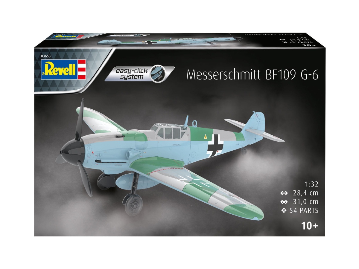 Zdjęcie dodatkowe produktu Messerschmitt Bf109G-6 1:32 Revell 03653