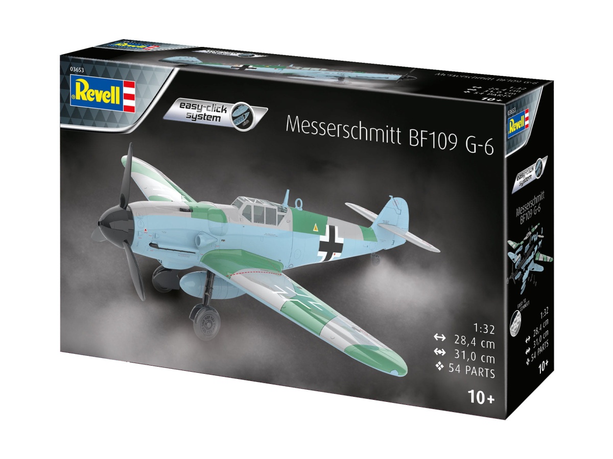 Zdjęcie dodatkowe produktu Messerschmitt Bf109G-6 1:32 Revell 03653